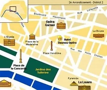 Daunou Opera Hotel Paris